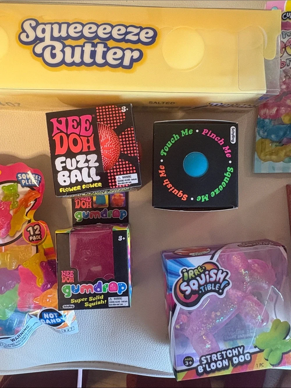 Squishy bundle! Needoh + butter + more...